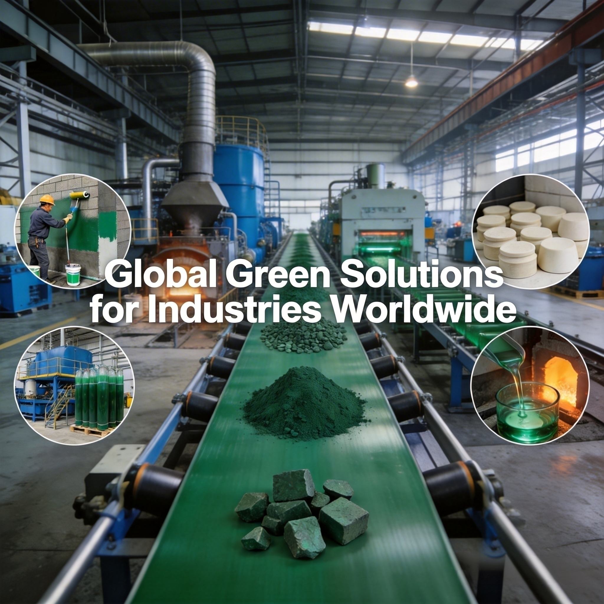Factory Supply Chromium Oxide Green CAS No 1308-38-9 99% Min Industry Grade Olive Green Powder Factory Supply Chromium Oxide Green CAS No 1308-38-9 99% Min Industry Grade Olive Green Powder