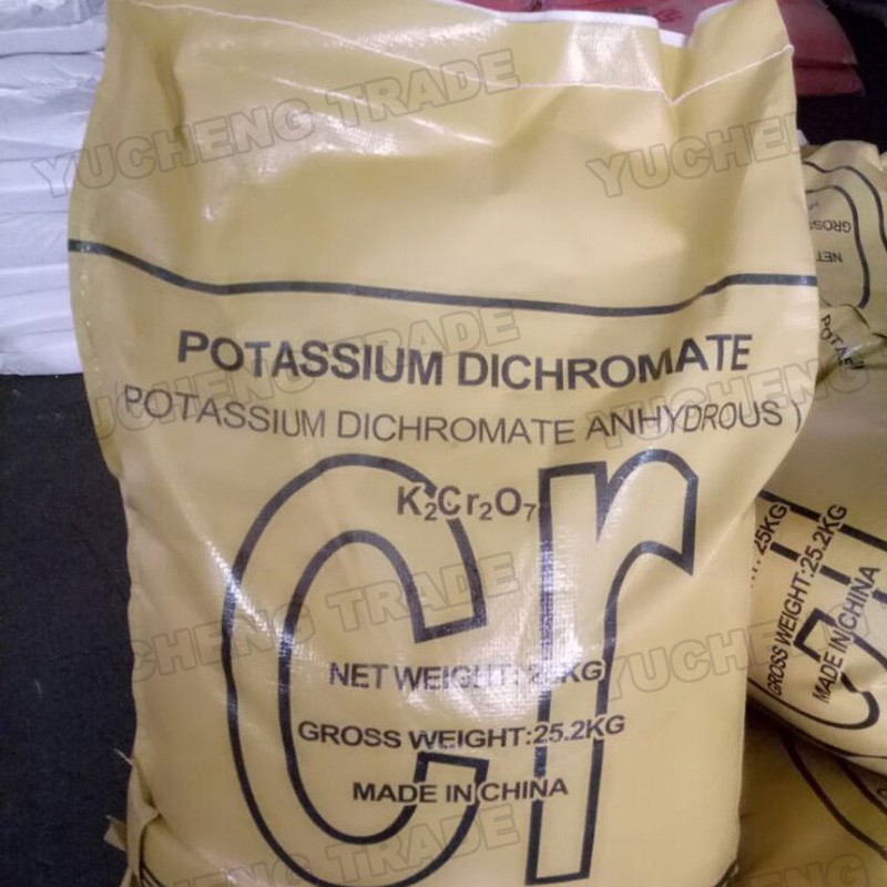 Orange Crystal Potassium Bichromate K2Cr2O7 From China
