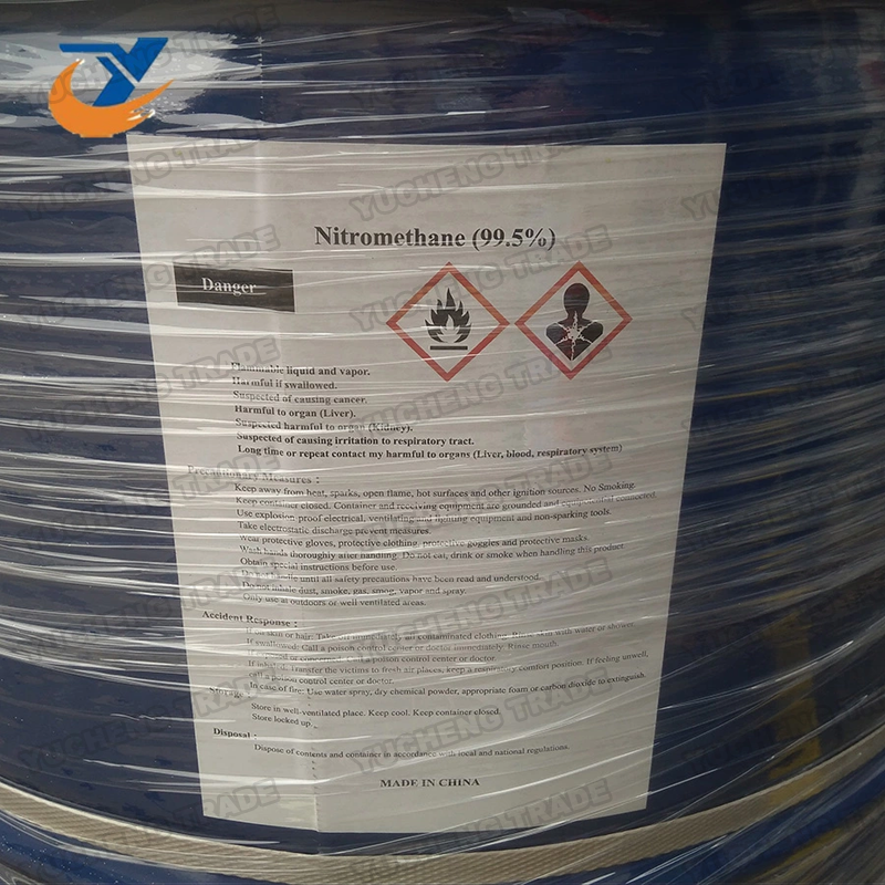Racing Nitromethane Liquid Fuel Additive Chemical Formula Ch3No2